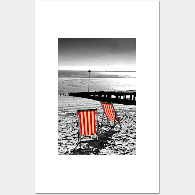 Three Shells Beach Southend on Sea Essex England Wall Art by AndyEvansPhotos